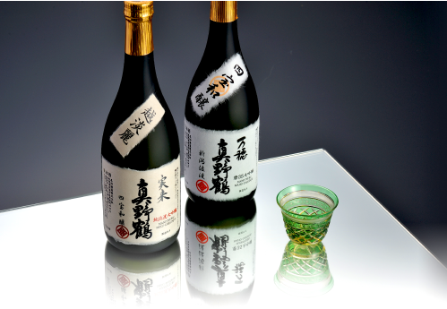 日本酒　真野鶴
